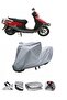 The Abush Speedy 110i Motorcycle Cover is not compatible with the rear Bag .