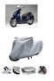 The Kymco People 250 Motorcycle Cover is not compatible with the rear Bag .