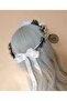 Bridal Crown, Collar Flower, Henna Crown, Groom Collar Flower, Engagement Crown - 7