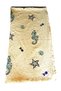 Women's Cream Color Muslin Fabric Beach Towel, Sea Towel, Pestemal - 4