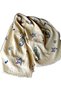 Women's Cream Color Muslin Fabric Beach Towel, Sea Towel, Pestemal - 2