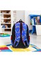 Boys' Primary School Orthopedic 3-Piece Set Pen Holder Lunch Bag with 3 Compartments and Water Bottle - 6