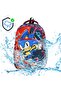 Boys' Primary School Orthopedic 3-Piece Set Pen Holder Lunch Bag with 3 Compartments and Water Bottle - 4