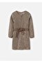 Girl's Glitter Dress Brown 7980