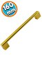 Furniture Bathroom Kitchen Cabinet Drawer Cabinet Door Handle Handle Gold Gold 160 mm Metal Handle