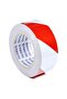 5 Meters Reflective Reflective Highlighter Strip Tape Double Color Warning Tape (red-white)