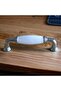 Porcelain White 96 mm Handles Furniture Kitchen Cabinet Drawer Cupboard Door Handle Handle 9.6 cm - 5