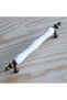 Porcelain Antique Yellow White 128 mm Handle Furniture Kitchen Handles Cabinet Drawer Cabinet Door Handle - 3