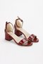 Valentina Series Single Strap Ankle Buckle Women's Heeled Shoes - 3