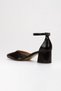 Lavinia Series Pointed Toe Ankle Buckle Women's Heeled Shoes - 5