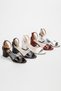 Valentina Series Single Strap Ankle Buckle Women's Heeled Shoes - 6