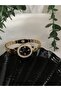 Steel Bracelet - Quarter-inserted Design - 2