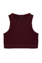 Mürdüm Seamless/Dikişsiz Fitilli ve Hafif Destekli/Şekillendirici Örme Spor Sütyeni TWOSS21SS0024 - 6