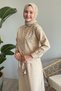 Modest Two Piece Set - Gray - Long - 3