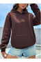 Unisex Oversize Hooded I Am Another Minimal Design Printed Sweatshirt Hoodie Hooded Long Sleeve - 3