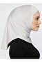 Sports Hijab - Athletic Athlete Ready-To-Wear Comfortable Microfiber Hijab Sport Hijab Bonnet - Light Gray - 3