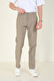 Men's Side Pocket Trousers Beige - 4