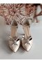 Women's Stone Mink Shoes and Bag Combination 353c - 4