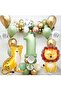 Lion Cat Foiled Balloon Set
