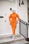 Women's Hijab Clothing Acrylic Turtleneck Flexible and Slim Knitwear Pencil Dress - 8