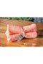 Look Calm Special Woven Seamless 4 Layer Muslin Cover/Seat Shawl/Tv Blanket 150X170 - Orange