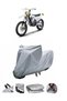 This motorcycle cover is not compatible with the rear Bag of the Husqvarna FE 501.