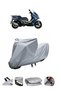 The GS 525 motorcycle cover is not compatible with the rear Bag .