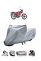 The YK 100-2A Apollo Motorcycle Cover is not compatible with rear Bag .
