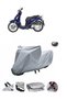 The Kymco People S 200 Motorcycle Cover is not compatible with the rear Bag .