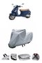 The Vespa LX 150 IE Motorcycle Cover is not compatible with the rear Bag .