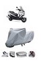 This Suzuki Burgman UH 200 motorcycle cover is not compatible with the rear Bag .