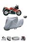 The Kawasaki GPZ 600 R Motorcycle Cover is not compatible with the rear Bag .