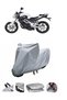 The Kanuni Phantom 180 Motorcycle Cover is not compatible with the rear Bag .
