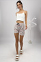 100% Cotton Women's High Waist Four Seasons Shorts Pajamas Pink Rabbit - 8