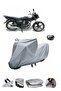 AR 170-20 Elegant Motorcycle Cover, Compatible with Rear Bag