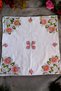 Women's White Floral Patterned Handmade Hair Bandana - 3