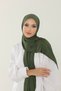 3-Piece Advantage Set (indigo-mustard-green) Luxury Combed Cotton Shawl - Women's Hijab Jersey Hijab - 4