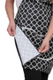Set of 5 Trendy Membrane Kitchen Aprons Liquid and Waterproof (2 Gloves, 2 Handles) - 4