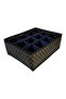 2 Pieces of Practical Organizers with 12 Compartments in the Drawer - Patterned, Easy Storage and Organization - 4