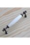 Porcelain Smoke White 96 mm Handle Furniture Kitchen Handles Cabinet Wardrobe Door Handle Drawer Handle - 2