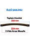 Furniture Kitchen Cabinet Drawer Cabinet Door Handle Handle Antique Yellow 224 mm Metal Handle - 2