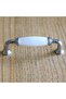 Porcelain White 96 mm Handles Furniture Kitchen Cabinet Drawer Cupboard Door Handle Handle 9.6 cm - 2