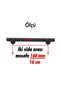 Furniture Handle Kitchen Cabinet Drawer Cupboard Handles Door Handle Handle Black 160 mm Metal - 4