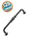 Furniture Kitchen Cabinet Drawer Cabinet Door Handle Handle Smoked 128 mm Metal Handle