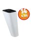Luxury Furniture Sofa Coffee Table TV Unit Armchair Leg 14 Cm White Oval Base Foot