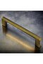 Furniture Kitchen Cabinet Drawer Cabinet Door Handle Handle Antique Yellow 160 mm Metal Flat Handle - 5