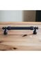 Furniture Handle Kitchen Cabinet Drawer Cabinet Handles Cover Handle Handle Black 128 mm Metal - 3