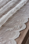 مفرش طاولة كروكو 145x240 سم - أبيض - 2
