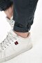 Women's Large Size Smoked Lycra 4-Pocket Jeans with Elastic Waist and Legs 65N37827 - 8