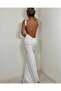 Chain Detailed Maxi Dress - 4